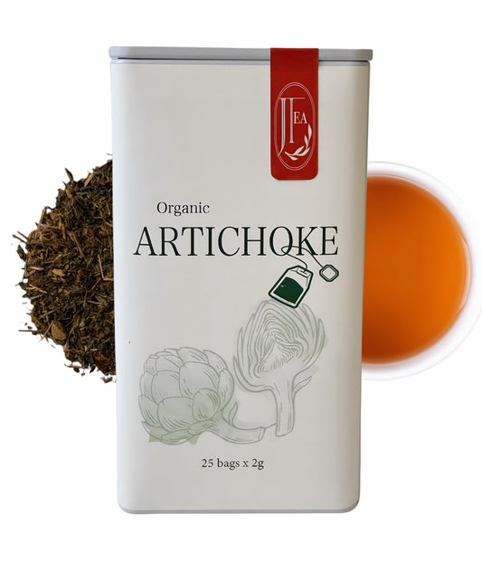 Artichoke Tea (25 BAGS - 1.76 oz/50g) Tall Tin Can