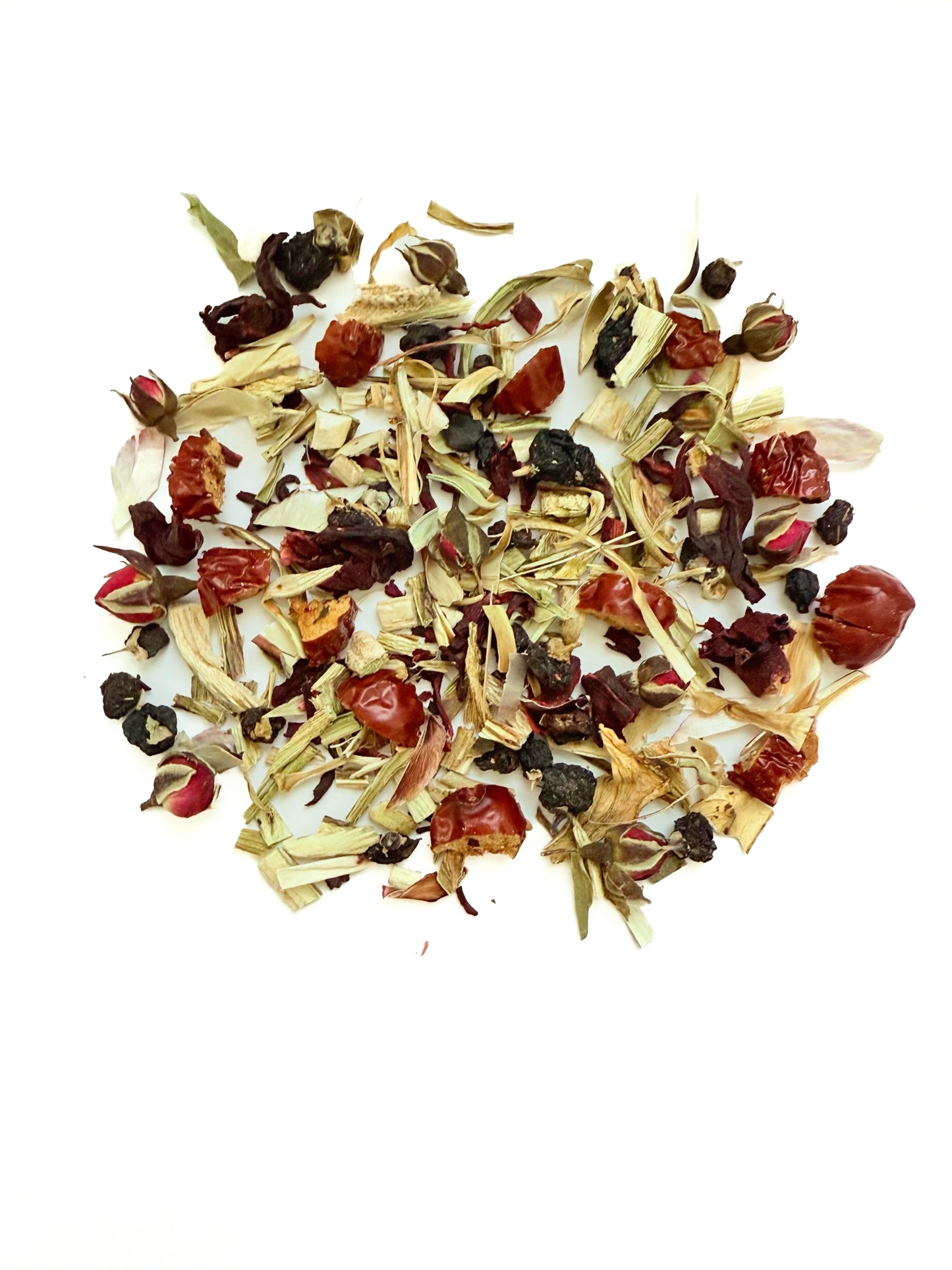 Berry Noel Tea –  15 Pyramid Tea Bags in Tin Can | Holiday Botanical Blend | Artichoke, Elderberry, Hibiscus, Jujube & Rose