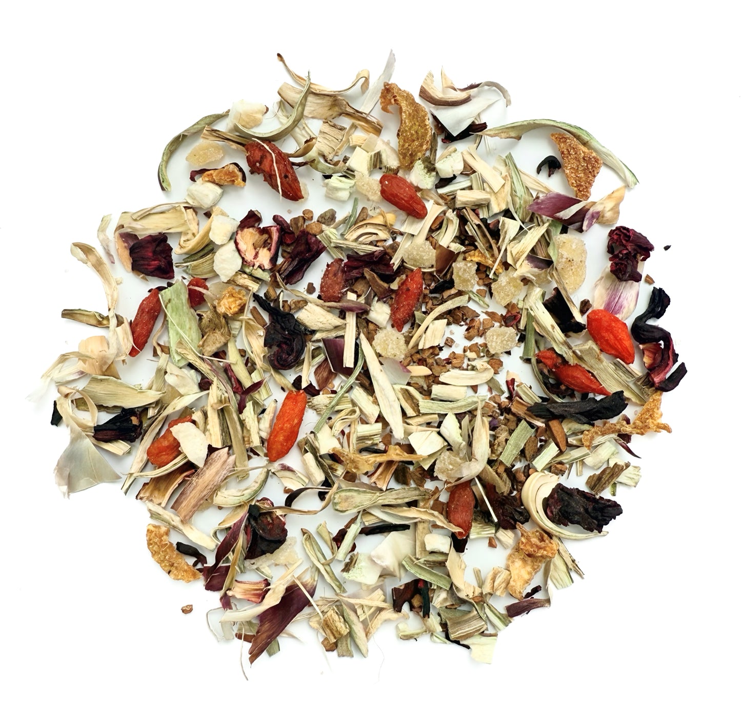 Winter Frost Tea –  15 Pyramid Tea Bags In Tin Can | Holiday Botanical Blend